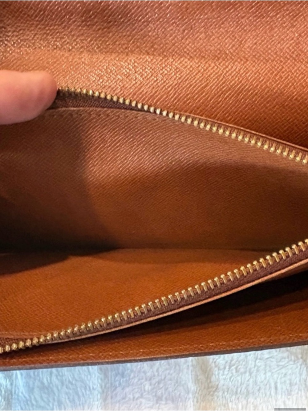 Louis Vuitton Monogram Clutch-Long Wallet-COA-France 1989 Box+Dust bag+Crossbody - Picture 12 of 16